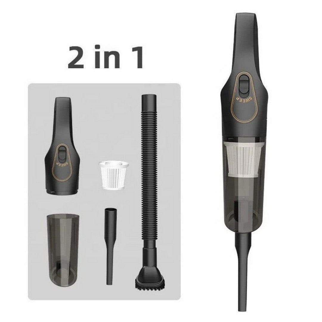 2-in-1 Portable Car & Home Vacuum Cleaner